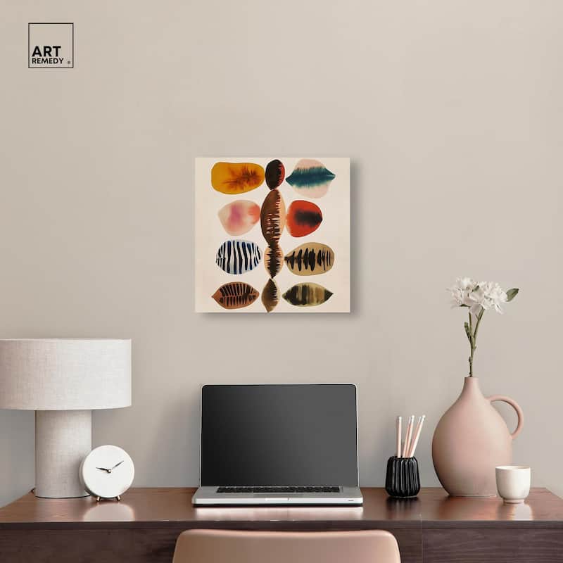 Biomorphs I Canvas by Art Remedy, Gallery Wrapped