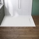 preview thumbnail 2 of 34, ANZZI Borderless Series 59 in. Barrier-Free Curbless Shower Base with Reversible Drain, Slip-Resistant & ADA Compliant