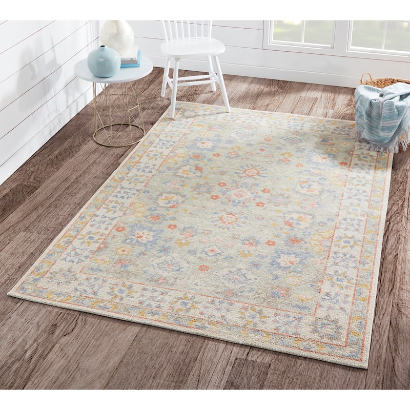 Momeni Anatolia Wool and Nylon Traditional Oriental Area Rug
