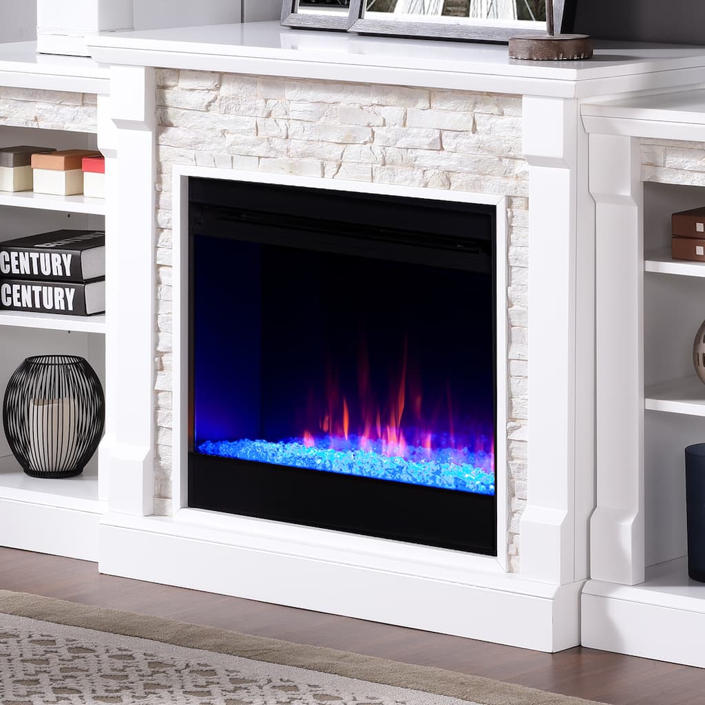 SEI Furniture 23" Color Changing Electirc Firebox w/ Remote Control