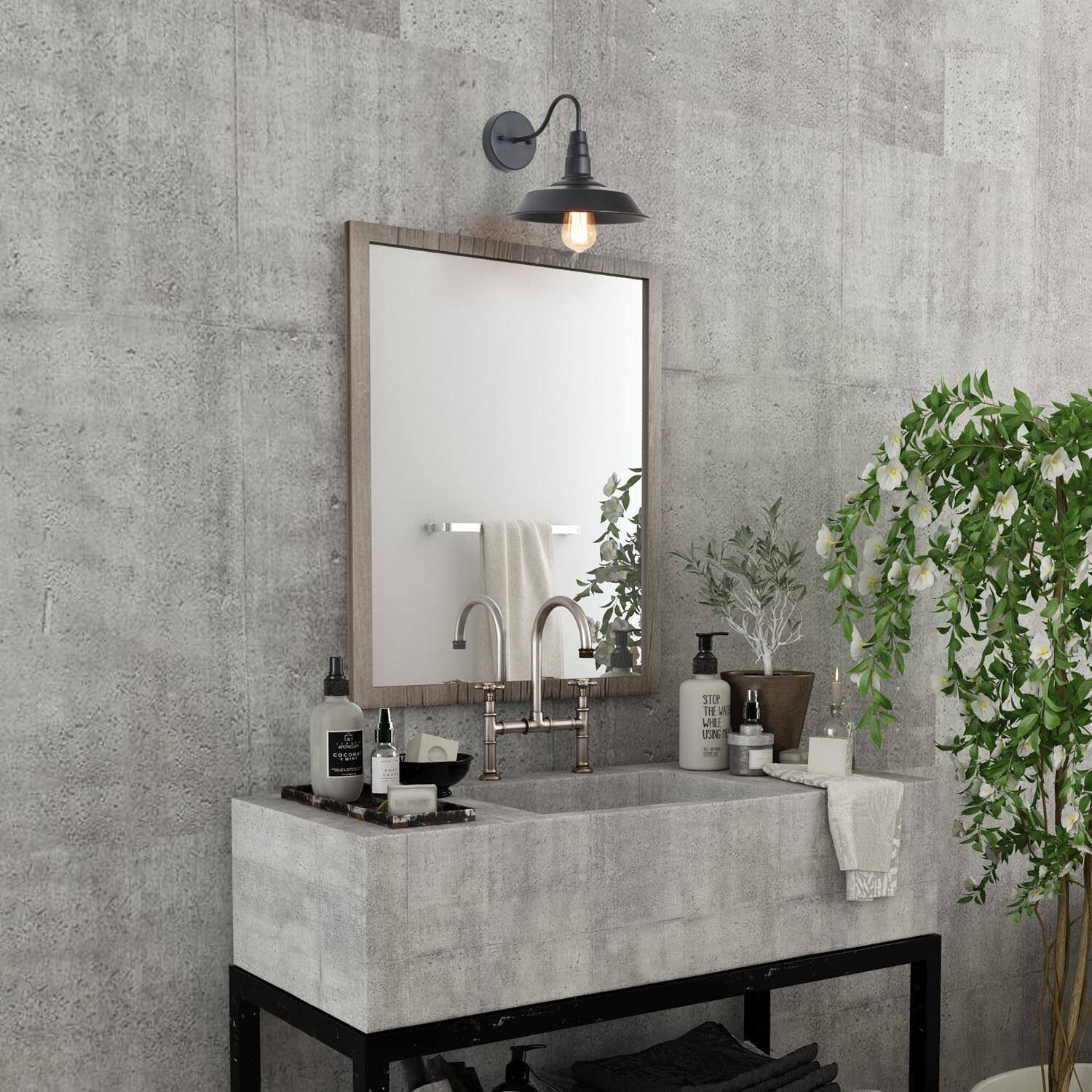 Bathroom barn light cheap