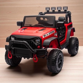 24V Kids Ride-On Car with Remote Control, 400W Motor, Four-Wheel Suspension, Bluetooth, USB, MP3, Music for Kids 3+