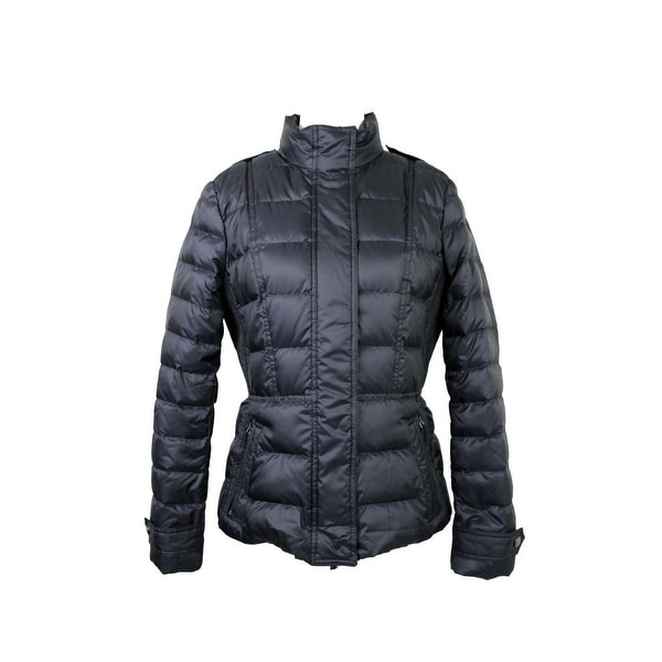 Burberry Women's Dalesbury Dark Indigo Blue Polyester Jacket 3989580 (Large). Opens flyout.