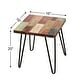 preview thumbnail 63 of 80, Greenage Reclaimed Wood End Table Living Room Night Stand Use