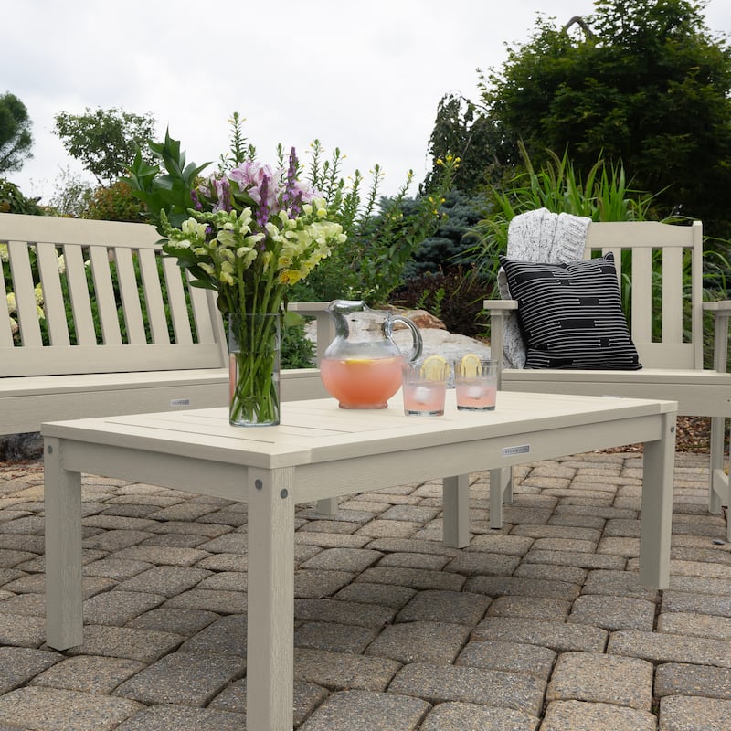 HIGHWOOD Eco-Friendly Adirondack Rectangular Coffee Table