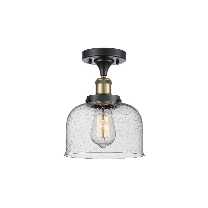 Innovations Lighting Ballston Urban Bell - 1 Light 8" Semi-Flush Mount