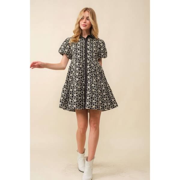 doll dress short Marie Mini Baby Sleeveless Color Babydoll Homecoming Short Dress -