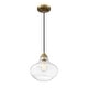 preview thumbnail 8 of 10, Bellevue Single Light 10" Wide Pendant