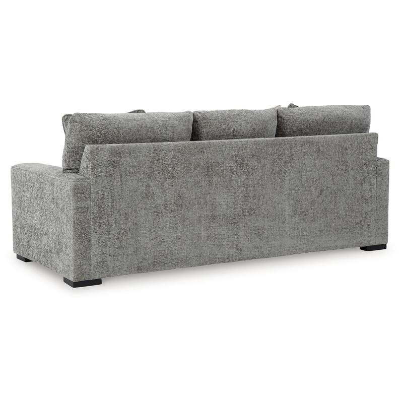 Signature Design by Ashley Dunmor Gray Sofa - 96"W x 45"D x 42"H