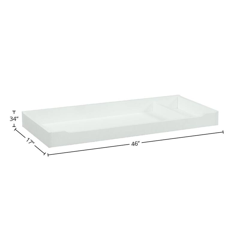 Tahoe Youth 46" Wide Changing Topper, Sea Shell