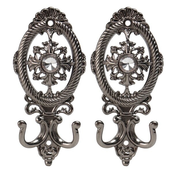 Dolphin tie back wall hooks 2 curtain tassel hooks