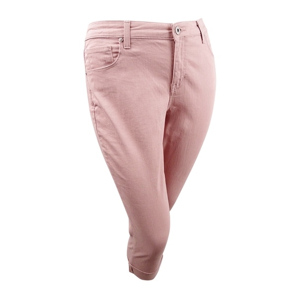 women's plus size capri jeans