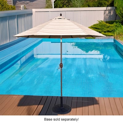 Tropishade 7.5' Market Umbrella with Sunbrella 57011 Escapade Vivid