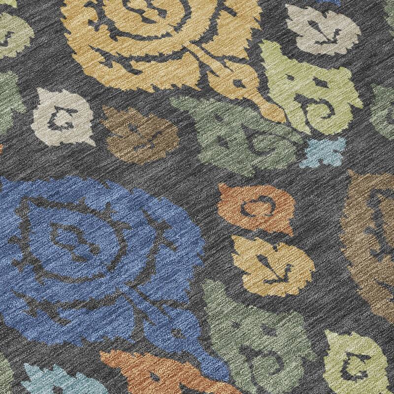 Machine Washable Indoor/ Outdoor Casual Zona Chantille Rug