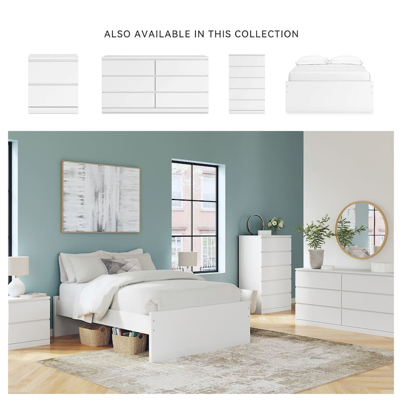 Signature Design by Ashley Onita White Nightstand