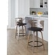 preview thumbnail 5 of 54, Carson Carrington Cranagh 24" Upholstered Counter Stools (Set of 2)