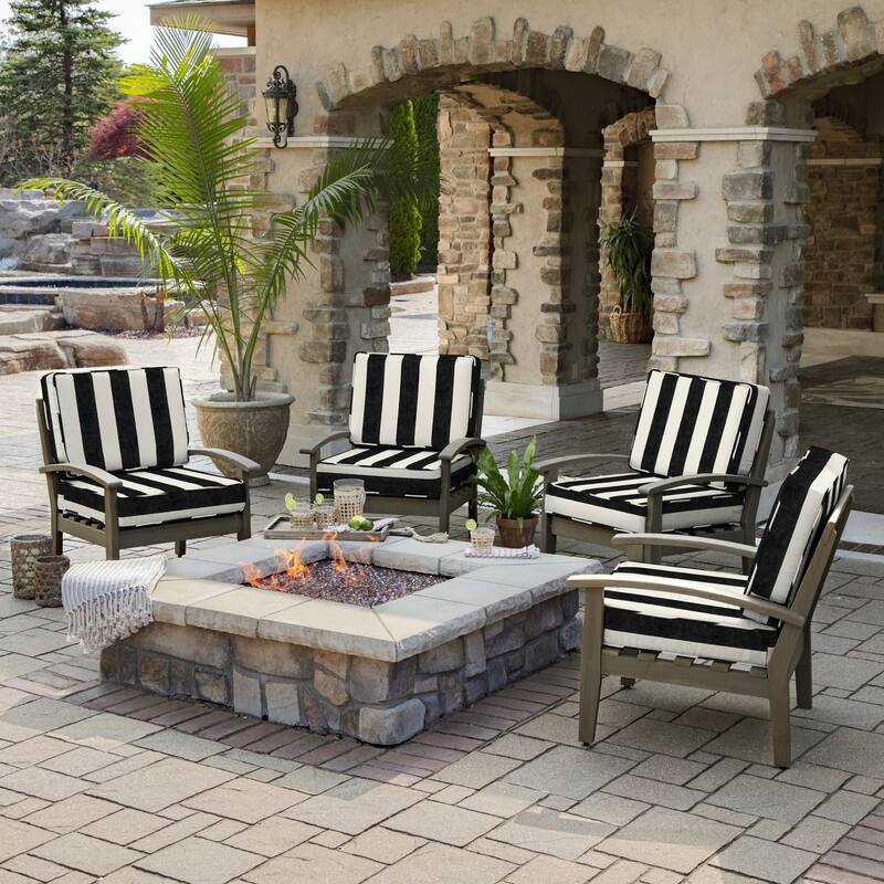 Arden Selections ProFoam Acrylic Deep Seat Cushion Set