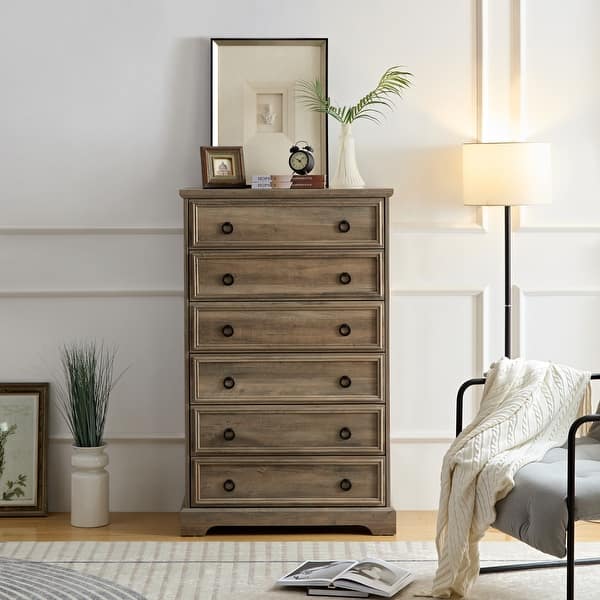 dresser chest Madelyn Three Drawer Small Chest, White it fits seamlessly into living rooms Modern Wooden Chest with 6