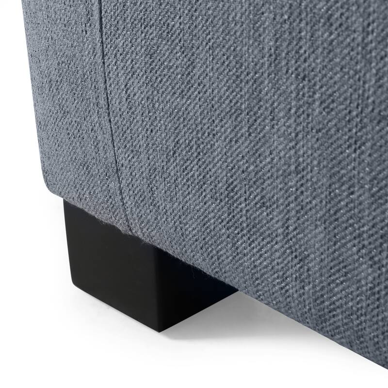 Halevy Contemporary Upholstered Club Chair by Christopher Knight Home