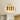15.4" Distressed Gold 3-Light Flower Semi-Flush Mount Ceiling Light