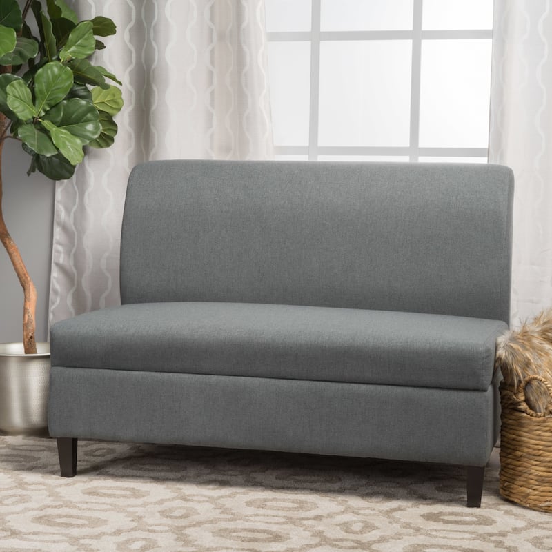 Tovah Fabric Storage Loveseat by Christopher Knight Home