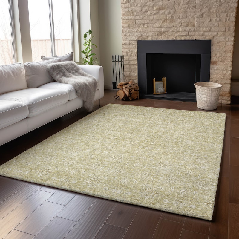 Premium Washable Super Soft Traditional Borderless Mayfield Rug