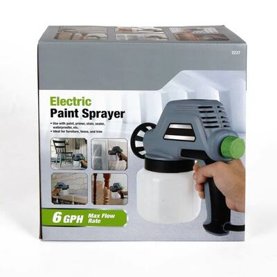 6GPH Electric Paint Sprayer with 0.8mm Nozzle