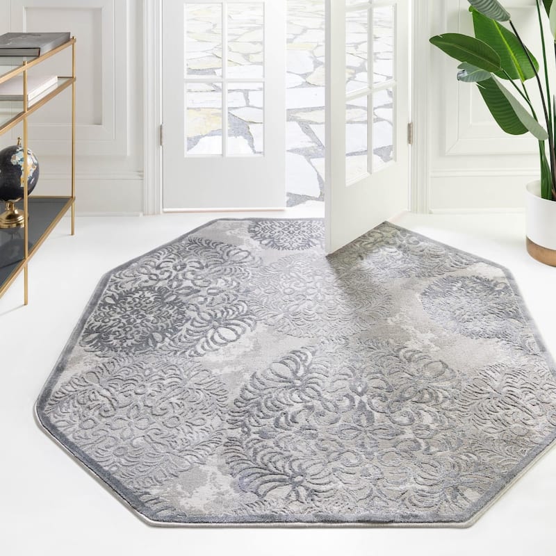 Country & Floral Cadence Collection Area Rug