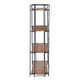 preview thumbnail 10 of 10, Yorktown Industrial 4-shelf Firwood Bookcase by Christopher Knight Home