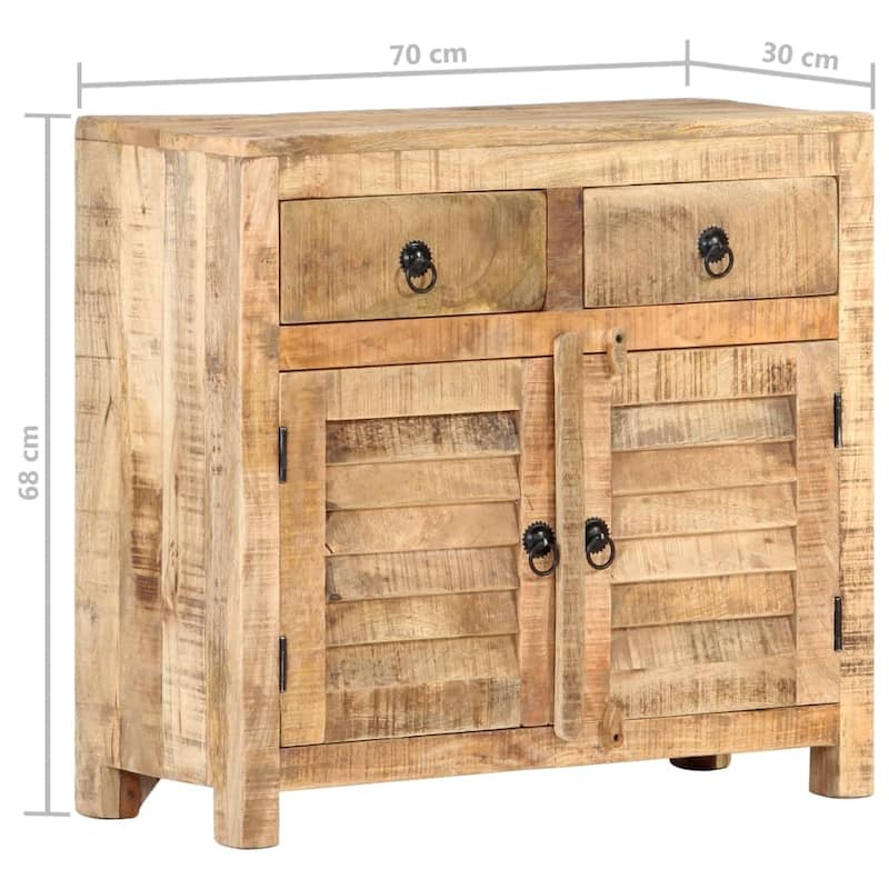 vidaXL Sideboard, Storage Cabinet with Doors and Drawers, Side Cabinet, Home Living Room Furniture