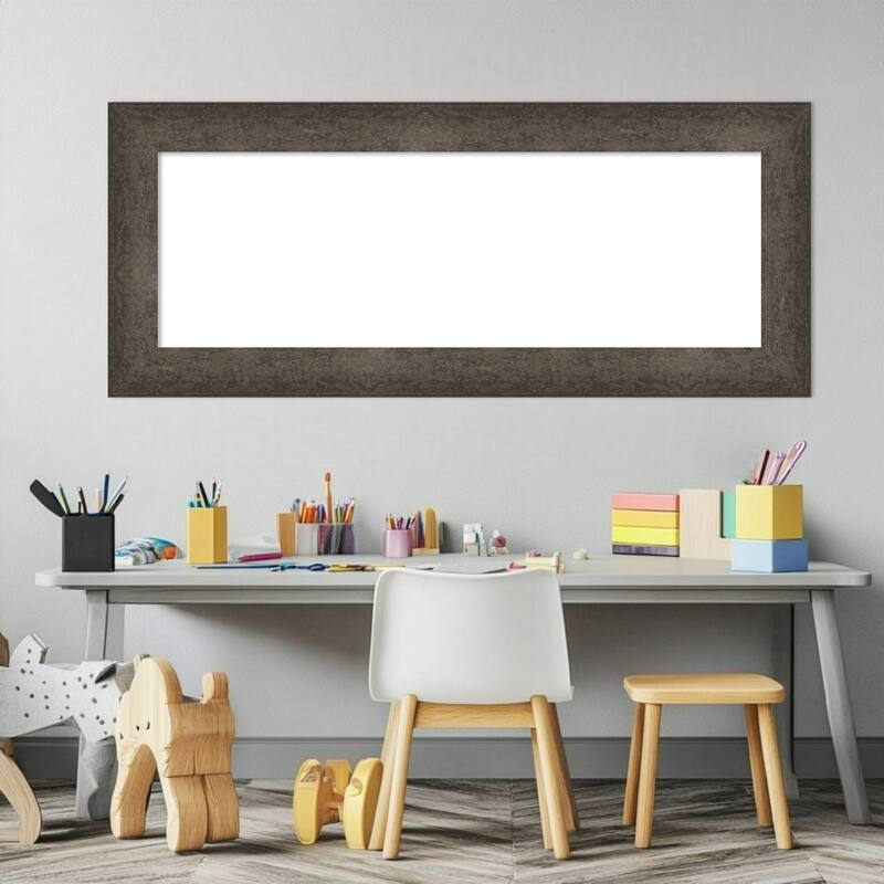 Amanti Art Dappled Light Bronze Framed Dry Erase Magnetic Board