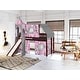 preview thumbnail 24 of 117, JACKPOT Prince & Princess Low Loft Twin Bed, Ladder Slide Tent & Tower