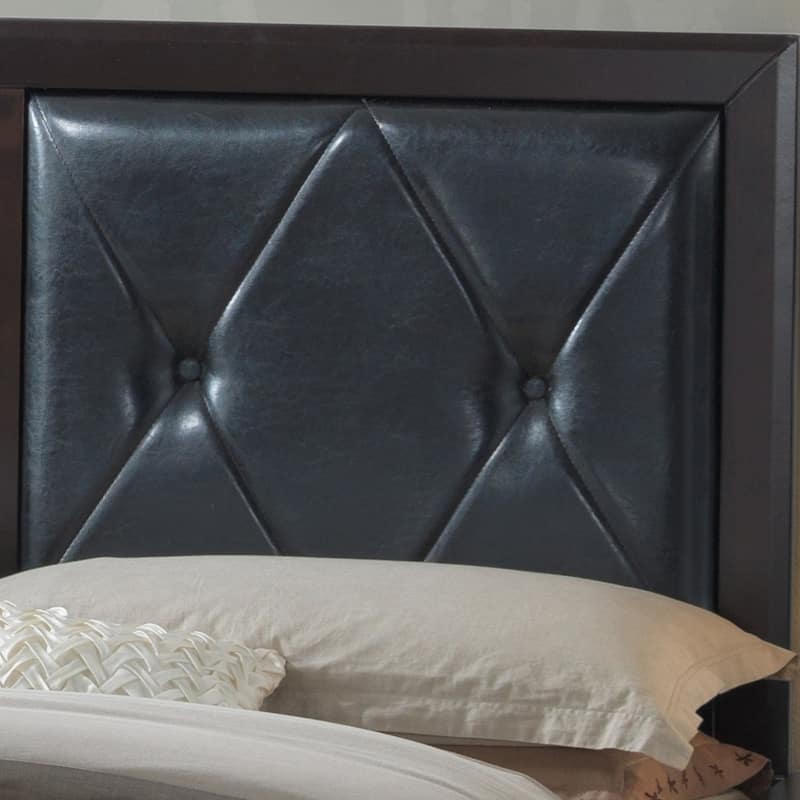Full Size MDF Platform Bed with Easy Assembly and Transitional Design