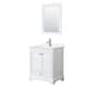 Option White, Chrome Trim, Giotto Quartz Top