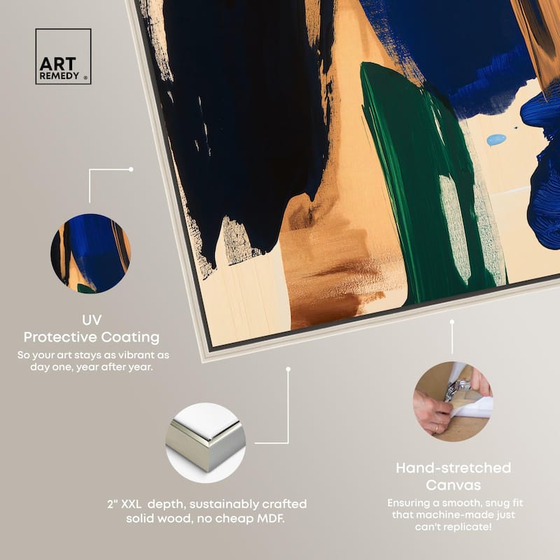 Ochre Odyssey Canvas by Art Remedy