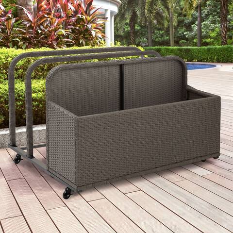 Palm Harbor Outdoor Wicker Float Caddy