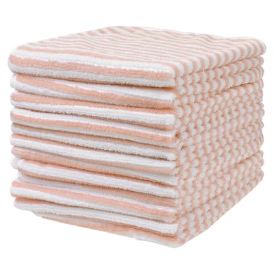 Microfiber Cleaning Cloth, Striped Absorbent for Exterior Cleaning or Drying