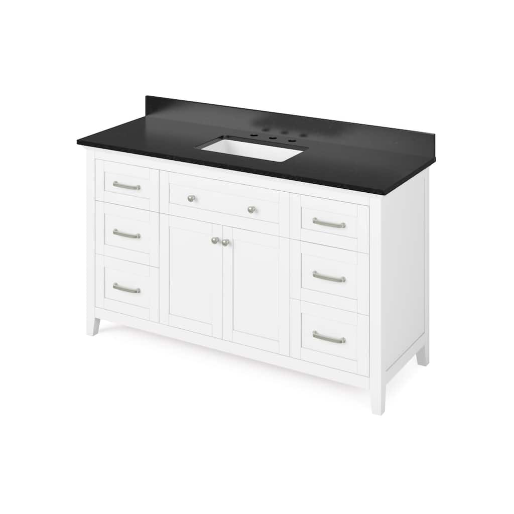 Jeffrey Alexander VKITCHA60RS-GRANITE Chatham 61" Free Standing Single