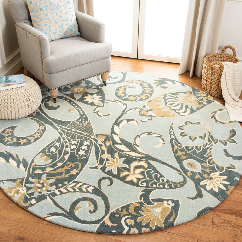 SAFAVIEH Handmade Wyndham Dragana Modern Wool Rug