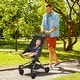 preview thumbnail 15 of 19, Lightweight Baby Stroller, Travel Compact Foldable Toddler Stroller Black