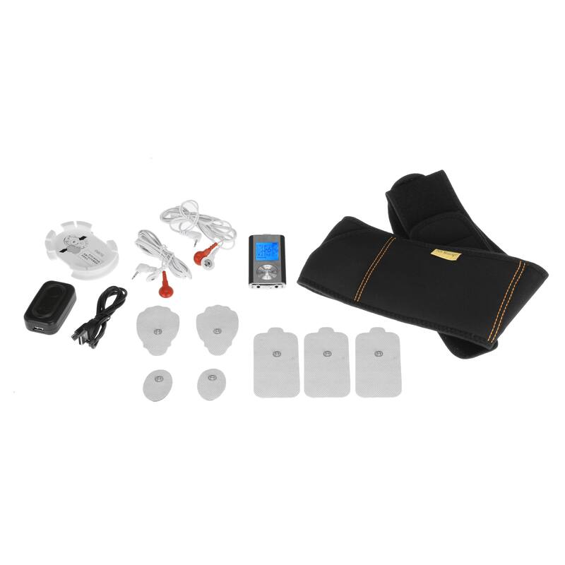 Palm NRG Digital Pulse Massager 2 - Belt Combo Set - Black