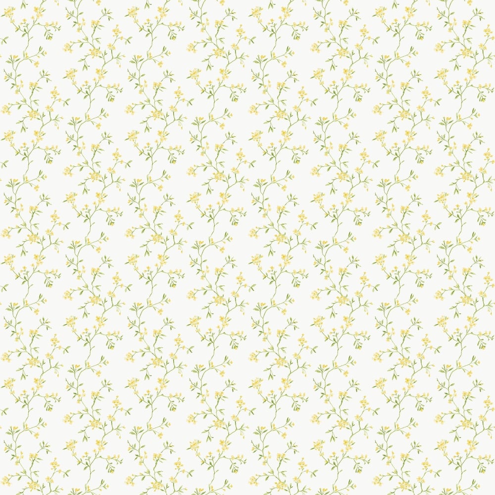 Galerie Wallcoverings Miniatures 3 Collection Blossom Branch Matte Finish Vinyl on Non-woven Wallpaper Roll