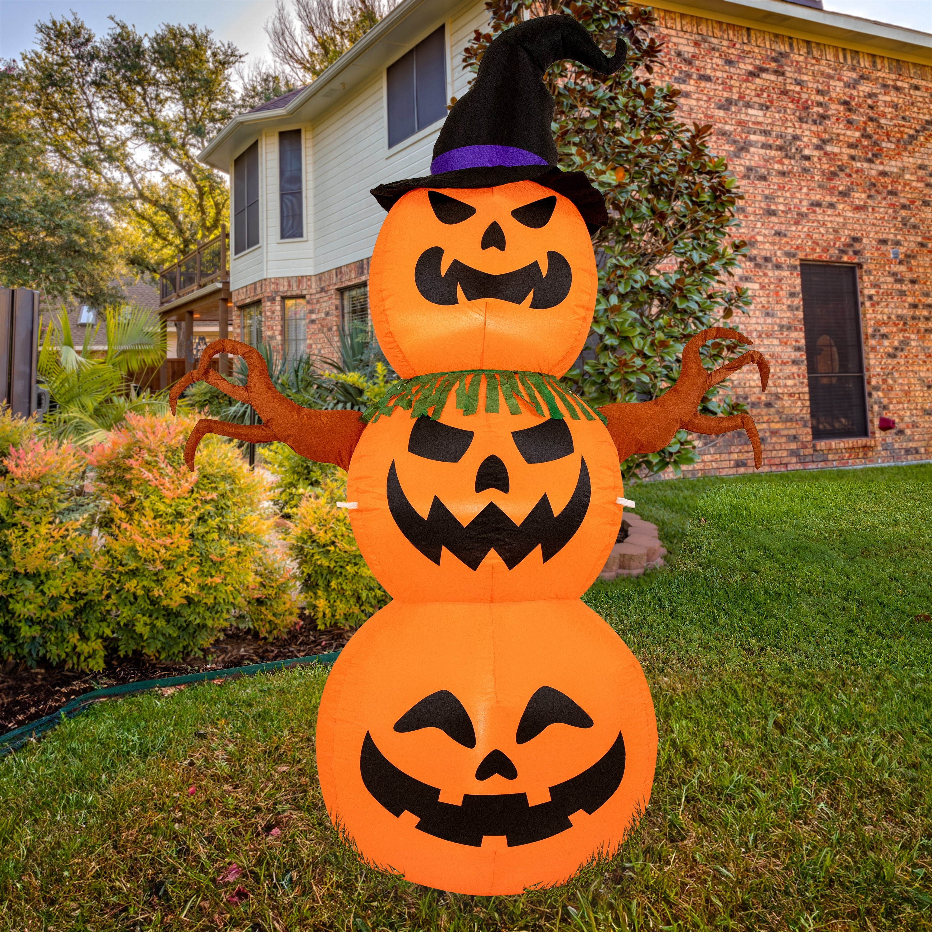 Sunnydaze-7’-Jack-O-Lantern-