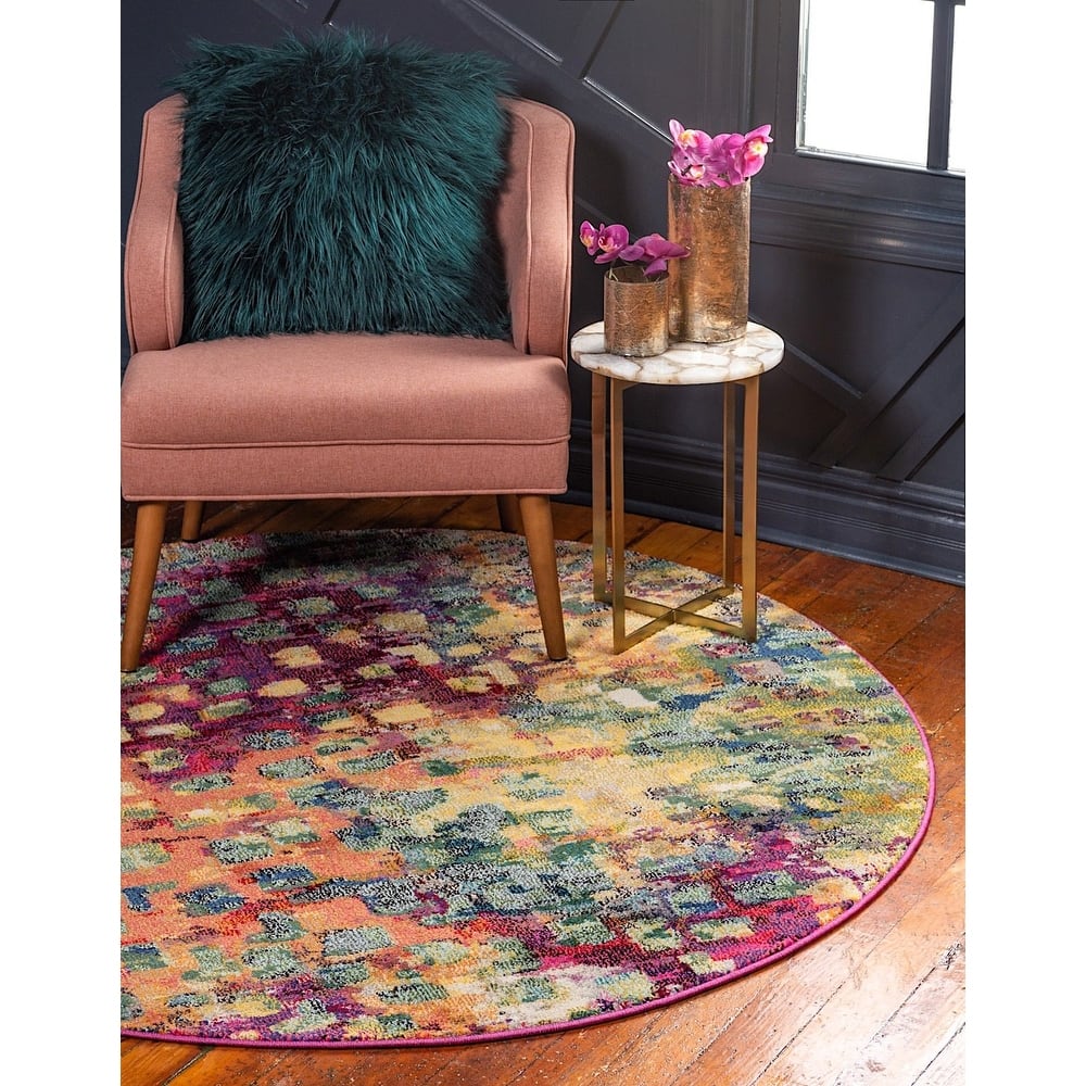 Contemporary Zhale Collection Area Rug