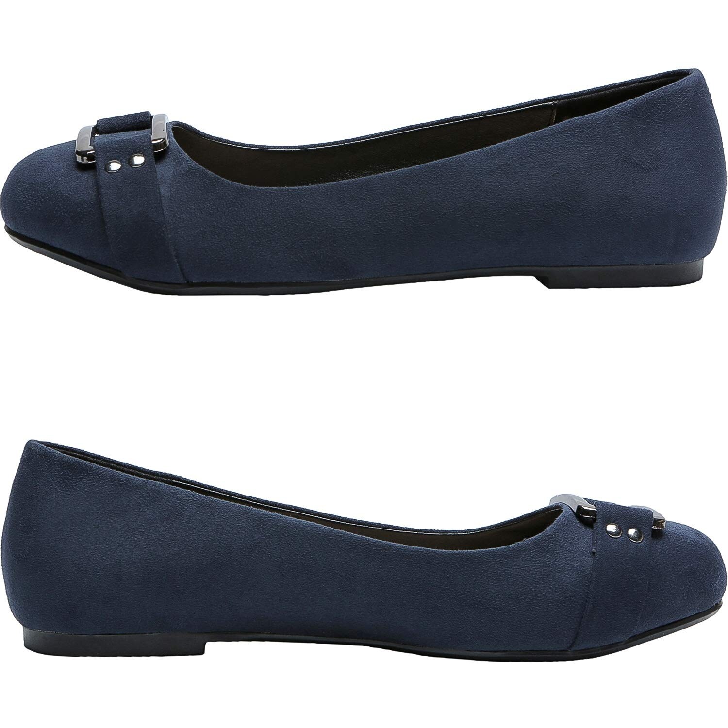 black flat shoes wide width