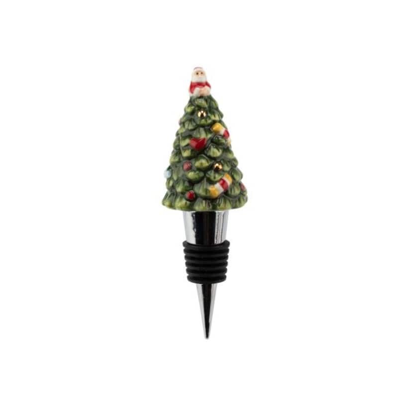 Spode Christmas Bottle Stopper - Tree