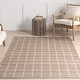 preview thumbnail 7 of 7, Nuloom Daena Checkered Machine Washable Area Rug