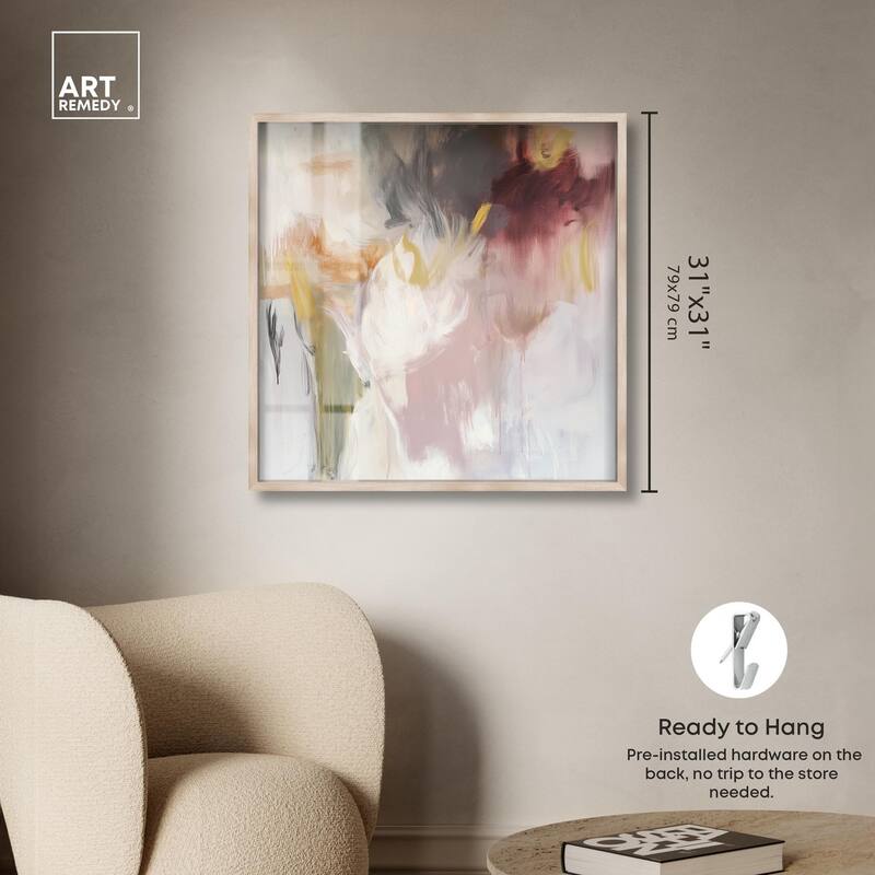 Painterly Energy Shadowbox by Art Remedy