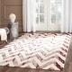 preview thumbnail 12 of 121, SAFAVIEH Dip Dye Marybeth Hand-tufted Wool Chevron Area Rug