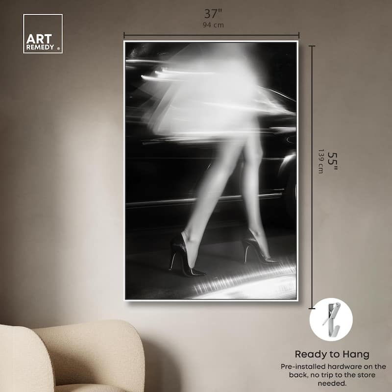 City Light's Dancer Canvas by Art Remedy